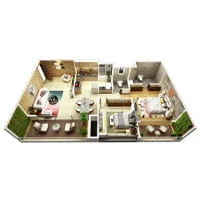 Sankalp Sierra Wadmukhwadi, Charholi 2 BHK Floor Plan Image